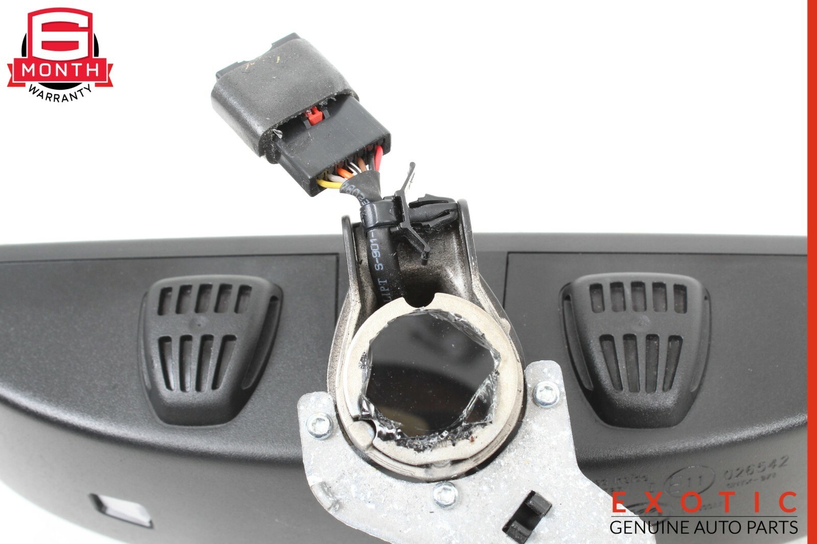 14-17 Maserati Ghibli Interior Top Upper Rear View Mirror Black OEM
