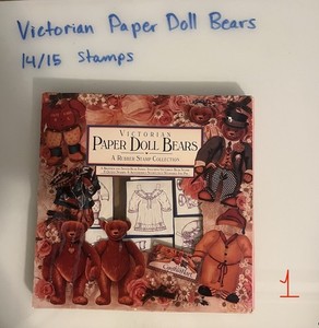 Cynthia Hart Victorian Bears Rubber Mounted Stamp Collection Set