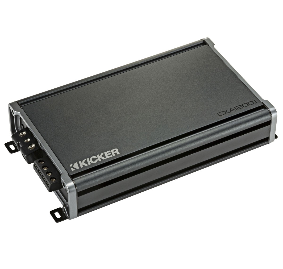 Kicker 46CXA12001 Car Audio Class D Amp Mono 2400W Subwoofer Amplifier CXA1200.1