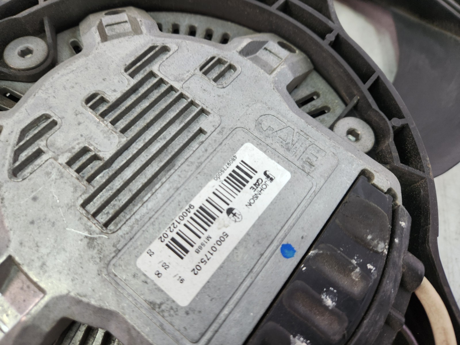 ✅ 2014-2017 OEM Maserati Ghibli M157 Engine Radiator Cooling Fan Motor Assembly
