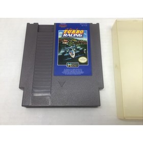 Al Unser Jr Turbo Racing Nintendo NES Game Manual and Case Tested