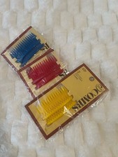 Vintage Goody Stay-Tight Hair Combs Lot 1970s Original Packaging USA Made