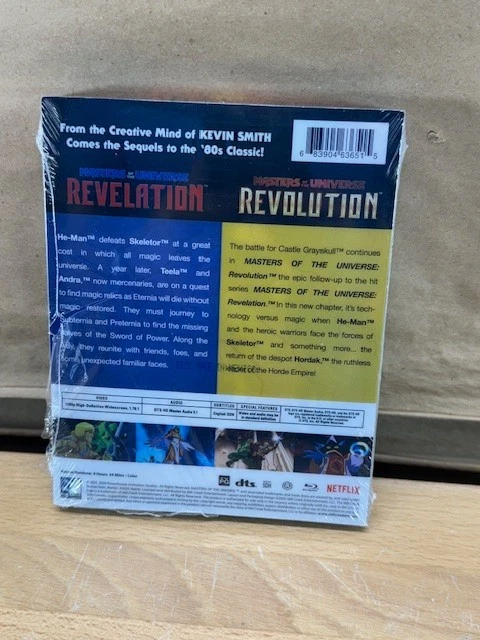 Masters Of The Universe Revelation/Revolution (Blu-ray, 2025 STEELBOOK) animated - Image 2 of 4