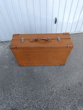 Antico Baule Valigie Da Viaggio In Cuoio