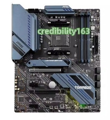 MSI MAG X570S TORPEDO MAX ATX AMD X570 Socket AM4 Motherboard Used