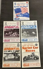 Lot Of 25 Sprint Car Midget Racing Programs