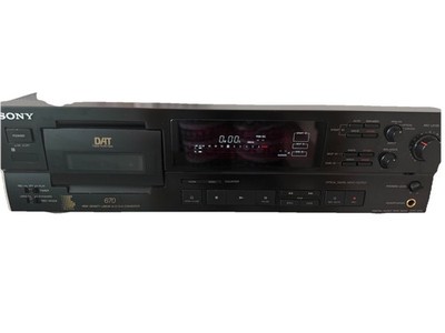 Sony DTC-670 Digital Audio Player DAT Recorder Tapedeck