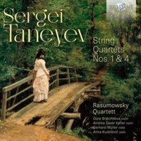 Rasumowsky Quartett - Taneyev String Quartets Nos. - Cd - G4Z