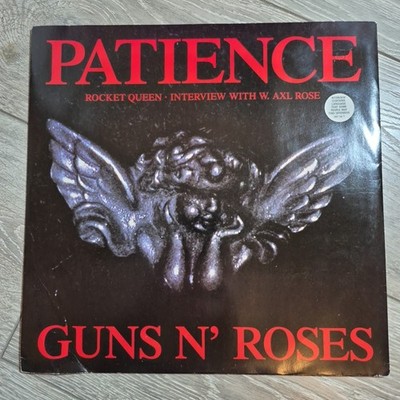 GUNS 'N' ROSES - Patience  12'' Vinyl Record Single.  GEF56T