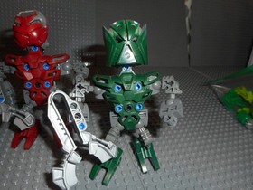 LEGO BIONICLE - MATORAN OF METRU NUI - Lot of 6 - 8607 8608 8609 8610 8611 8612