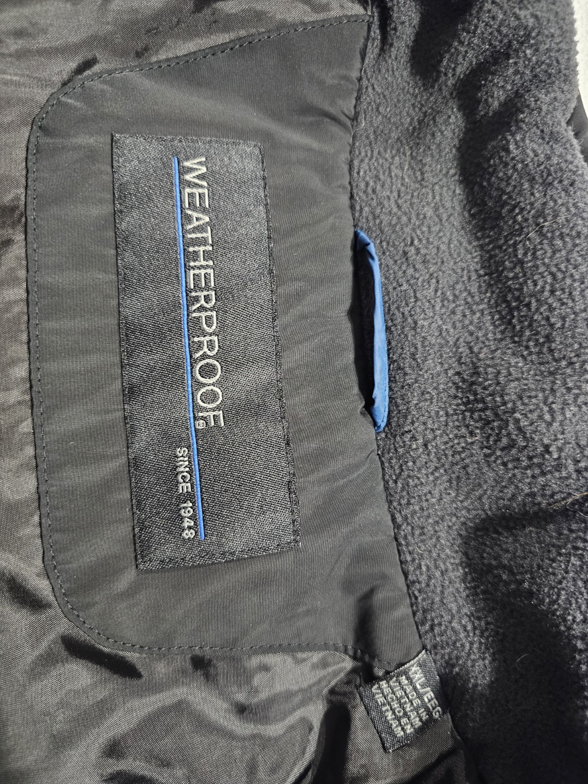 Weatherproof Black Polyester Lined  Jacket Men's … - image 5