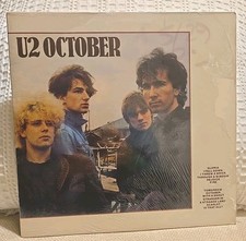 U2 OCTOBER 1981 LP VINYL ALBUM