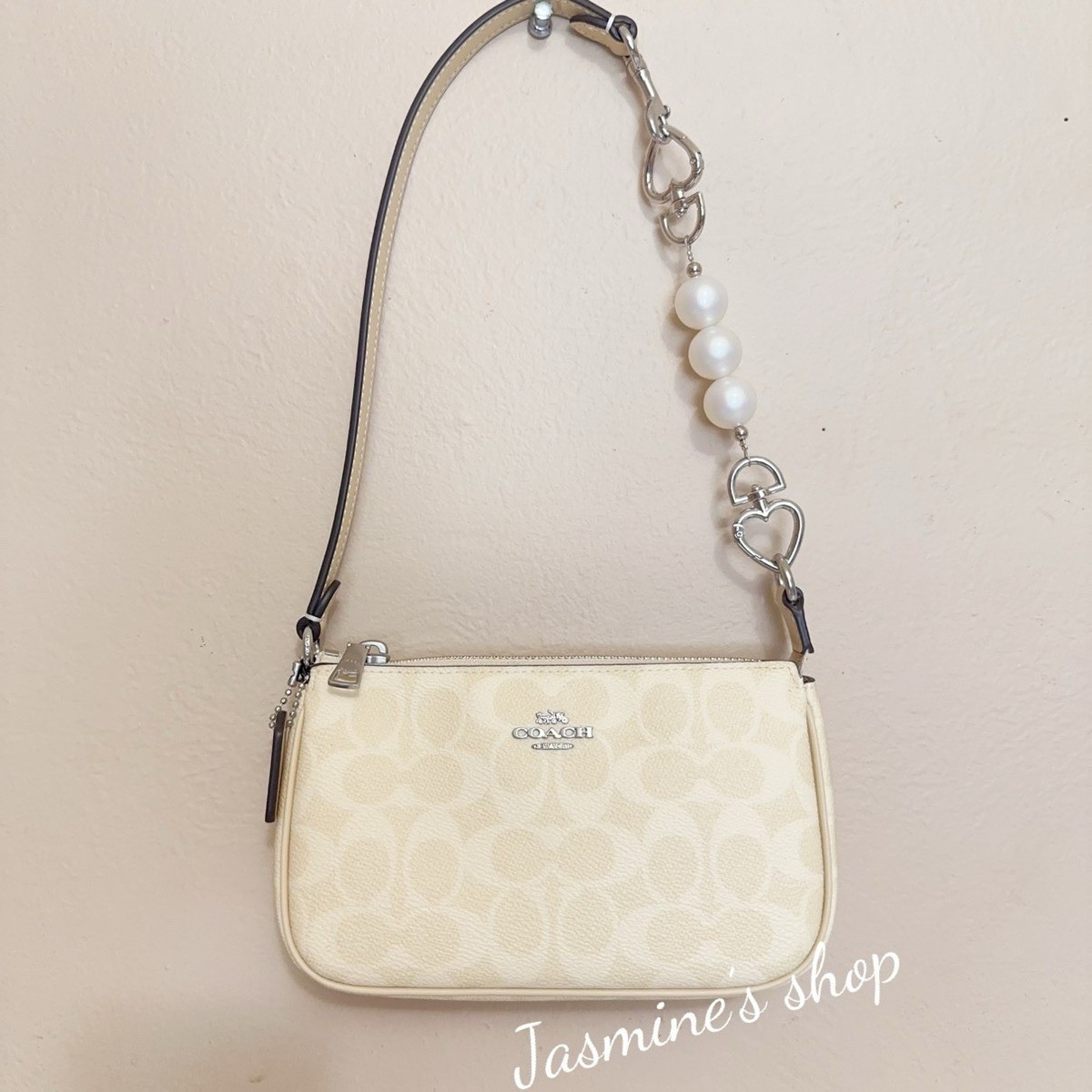 NWT Coach Nolita 19 In Signature Canvas CW426 Canvas In Hay