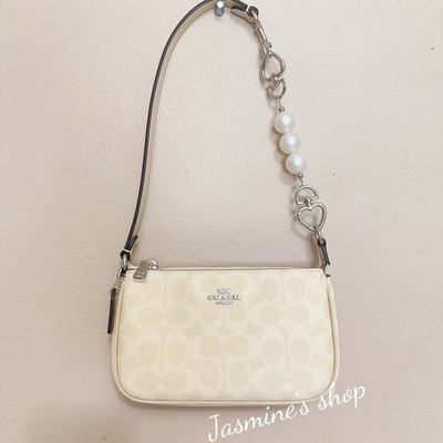 NWT Coach Nolita 19 In Signature Canvas CW426 Canvas In Hay