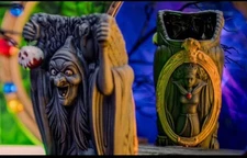 NIB Disney Disneyland Trader Sams Snow White Witch Evil Queen Tiki Mug New!