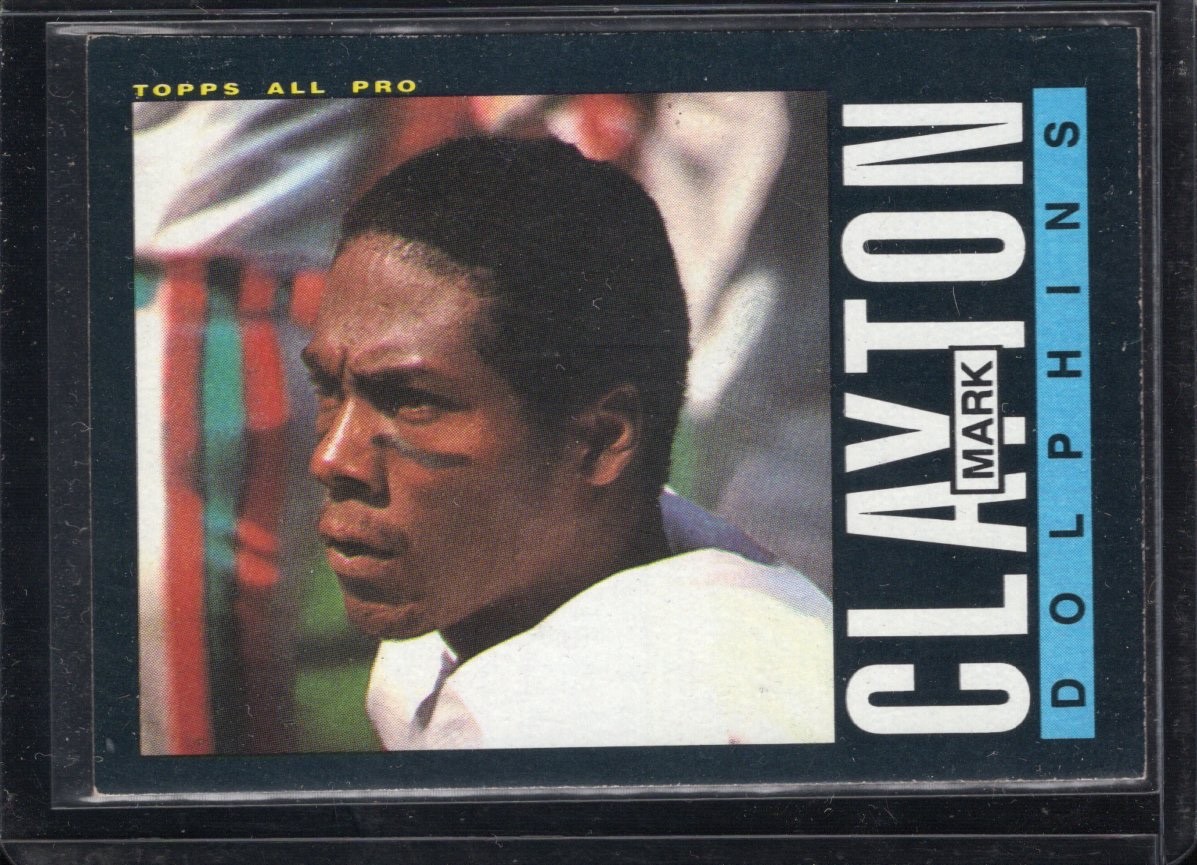 1985 Topps #308 Mark Clayton Rookie NM-MT, Free Shipping