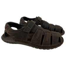 Marks & Spencer Airflex Redtape Fisherman Sandals Summer Leather Used | UK 9