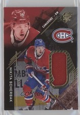 2017-18 SPx Rookies Materials 208/299 Nikita Scherbak #R-NS fv4