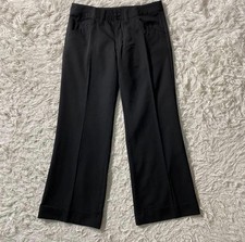 Junya Watanabe Comme des Gar ons Wide Wool Gabardine Slacks S Japan