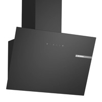 BOSCH Series 2 60cm Angled Chimney Cooker Hood - Black - DWK65DK60B - NEW