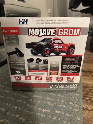 Arrma ARA2104T2 MOJAVE GROM 4x4 SMART Small Scale Desert Truck (Blue/White) - Picture 2 of 20