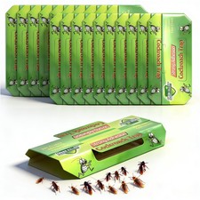 Roach Traps Indoor 20Pack, Sticky Traps for Cockroaches Indoor Home, Sticky G...
