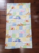 Winnie the Pooh Tigger Pastel Fleece Baby Toddler Blanket Handmade Disney Pink
