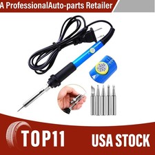60W Electric Soldering Iron Welding Gun Tool Kit Solder Wire Desoldering Pumps