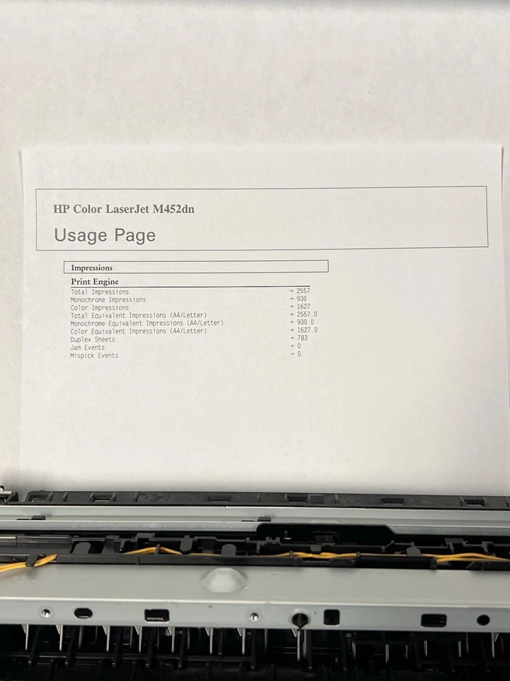 RM2-6460 HP M452/477/M454/M479 MONTAJE FUSOR DÚPLEX GENUINO BAJO NÚMERO DE PÁGINAS 2557 Foto 2 de 2