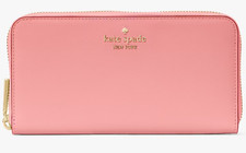 Kate Spade Madison Large Continental Wallet Peachy Pink Leather KI364 NWT 239