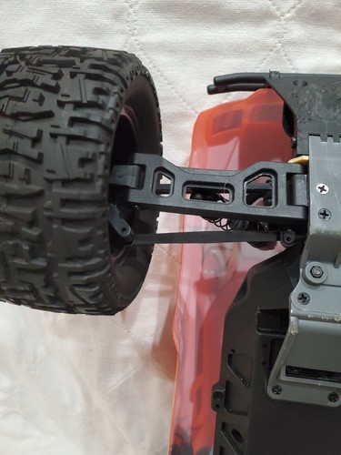 ECX Ruckus MT 1/10 2wd Monster Truck Orange And Black - Untested Parts Or Repair - Picture 14 of 19