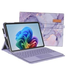 Case for Microsoft Surface Pro 12 Inch 1st Edition 2025 , Lilac Marble