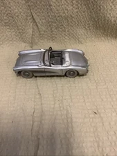 The Collectors Case 1956 1957 Corvette Convertible 1:43 Scale Pewter Car