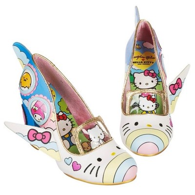 NIB Irregular Choice Hello Kitty and Friends Women's It's Time to Have Fun Heels