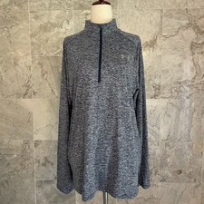 Under Armour Blue UA Tech 2.0 1/2 Zip Long Sleeve Shirt M