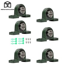 UCP205-16 Pillow Block Bearing Solid Base With 1" Bore Self Alignment 6 pcs