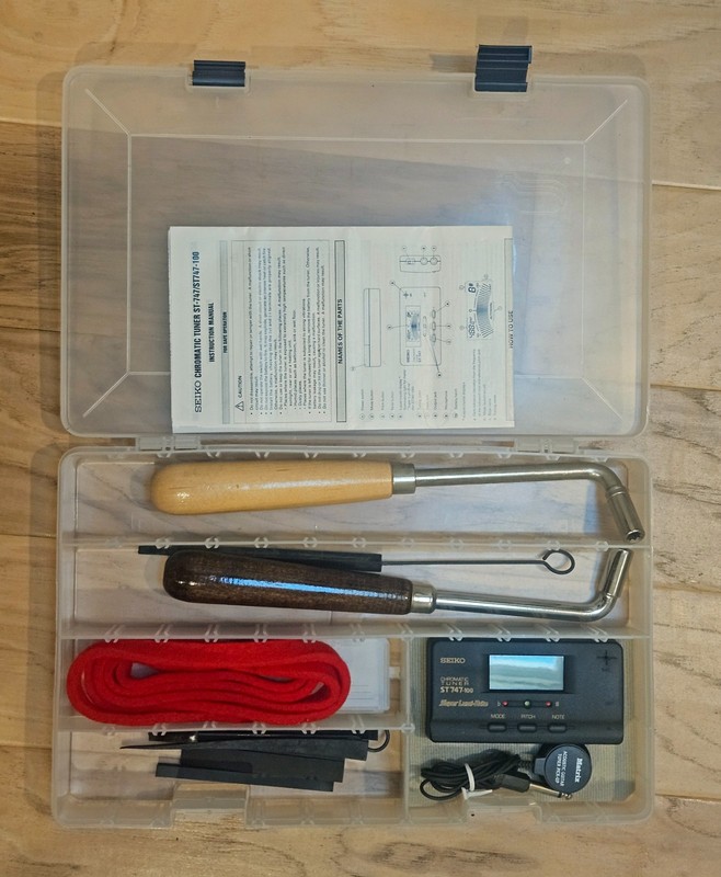 Piano tuning tool kit
