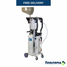 SIP Waste Oil Drainer 80L Portable Garage Oil Extractor Drain Tank Suction 03722