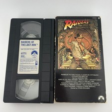 Raiders of the Lost Ark VHS 1988 Paramount Hi-Fi 75th Anniversary PG