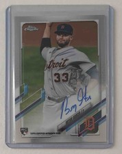 2021 TOPPS BASEBALL CHROME BRYAN GARCIA ROOKIE AUTO #RA-BG RC DETROIT TIGERS