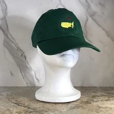 MASTERS AMERICAN NEEDLE AUGUSTA NATIONALS GREEN HAT ADJUSTABLE MADE IN USA