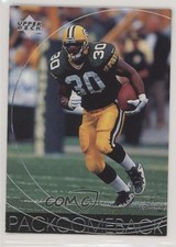 1998 Upper Deck Green Bay Packers II ShopKo Pack Comeback William Henderson 9am