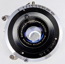 Meyer Gorlitz 100mm f6.3 Weitwinkel Aristostigmat compur shutter 1124753