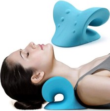 Pillow Neck Stretcher, Traction Device for Pain Relief Cervical Alignment