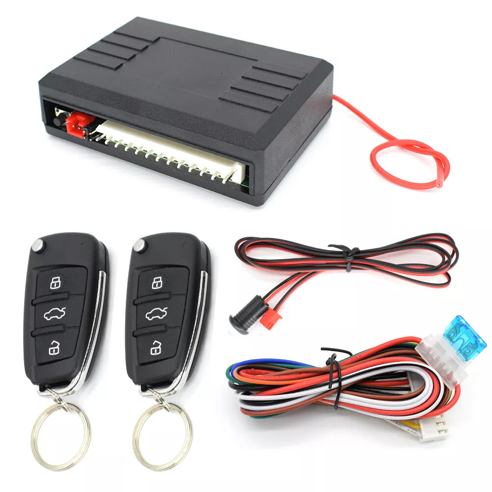 Universal Car Remote Central Kit Door Lock Vehicle Keyless Entry System 12V  USA