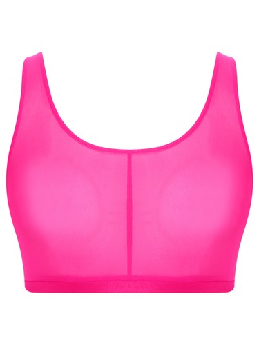 Women Breathable Dating Bralettes Cut Out Bra Unlined Clubwear Mesh Underwear - Bild 38 von 63
