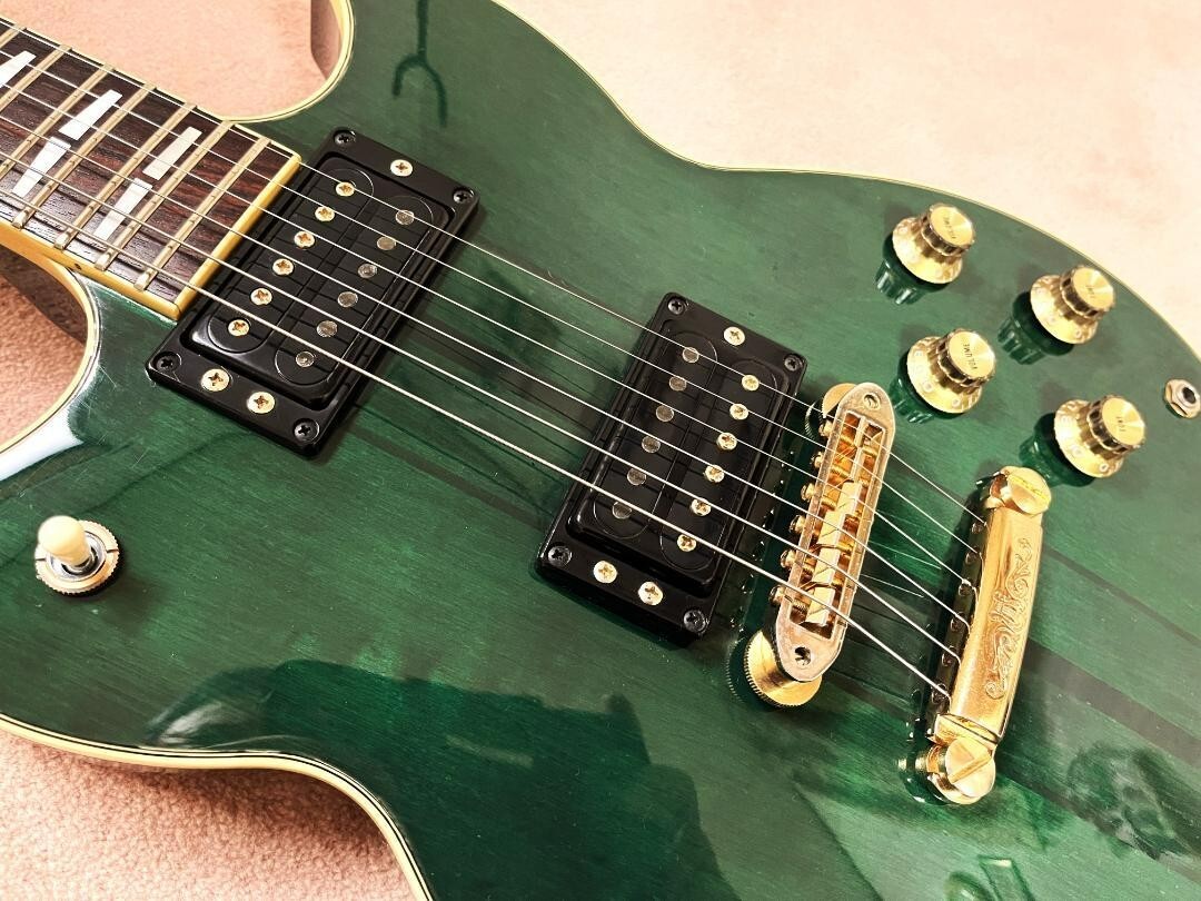 完全調整済 YAMAHA SG1500 ジェイドグリーン 純正ケース付 送料込 完全調整済 YAMAHA SG1500 ジェイドグリーン 純正ケース付 送料込