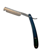 Hermann Mehl Straight Razor Solingen Germany Vintage Black