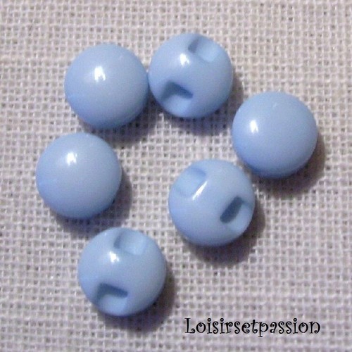LOT 6 BOUTONS PERLE 1/2 BOULE résine ** 9 mm ** COLORIS au CHOIX - COUTURE - B15 - Picture 9 of 11