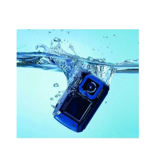 Cámara digital impermeable WUWC01B 20 MP con LCD de 2,7 pulgadas (azul) Foto 3 de 4